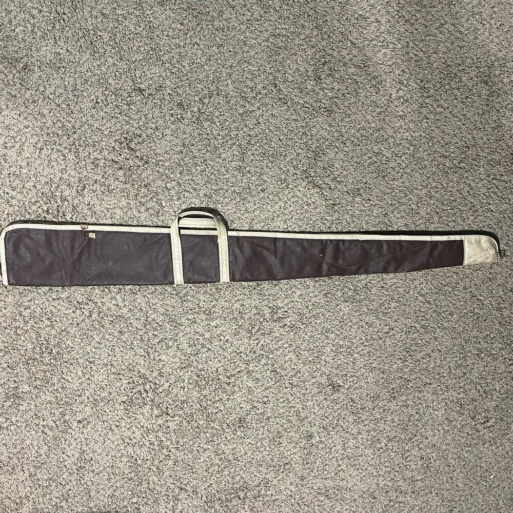 Vintage Kolpin Brown Vinyl Soft Shotgun Case 52-Inch